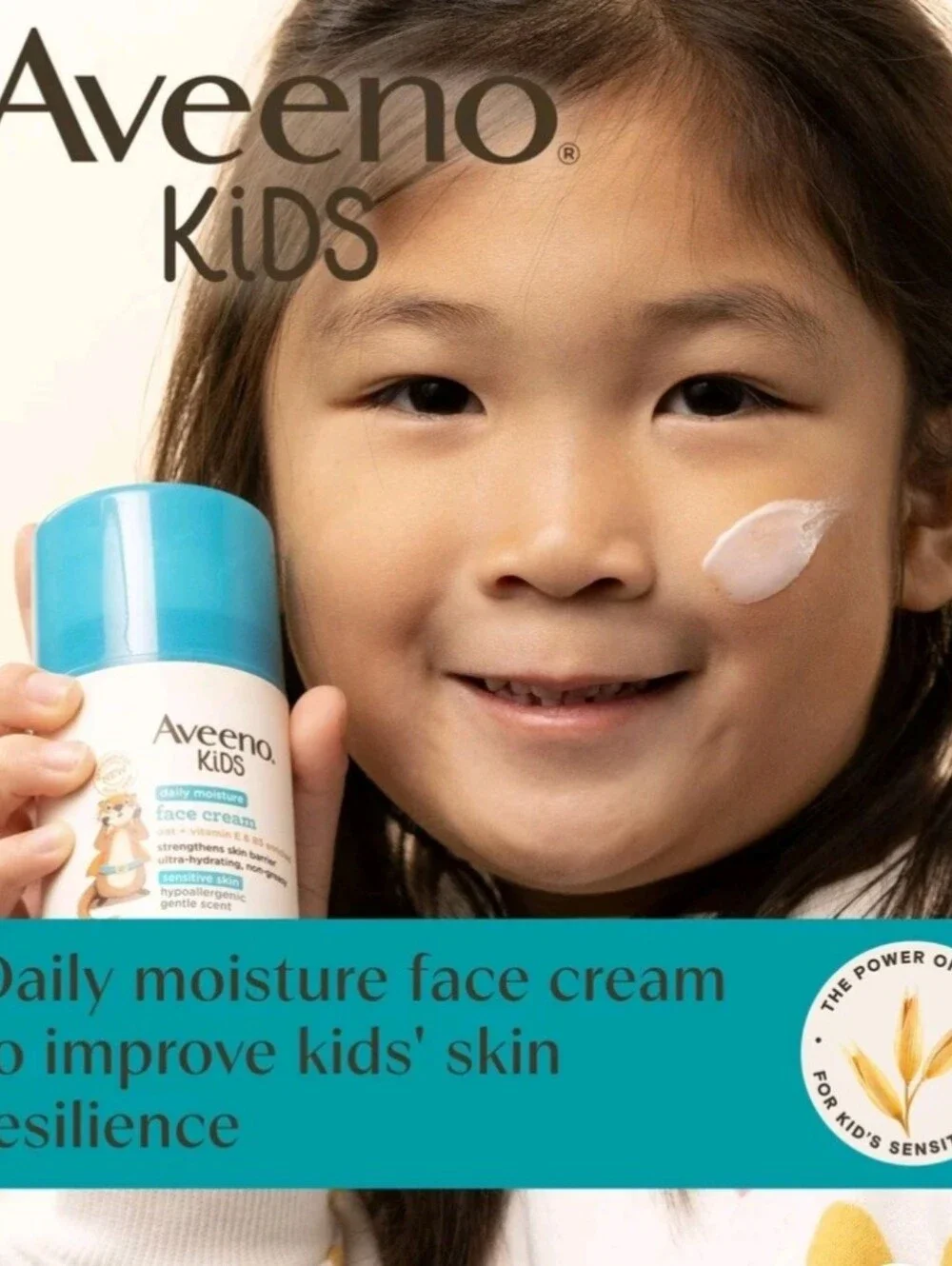 Aveeno Kids Daily Moisture Face Cream